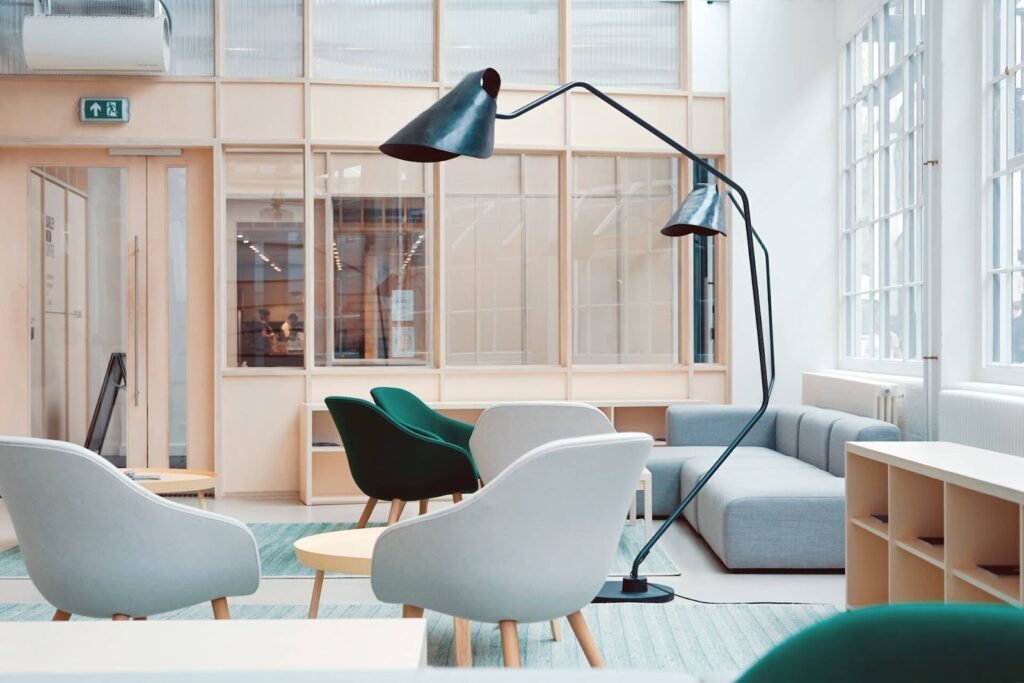 Lamps can boost office aesthetics and make sure corporate motivation is not dwindling in the evening
